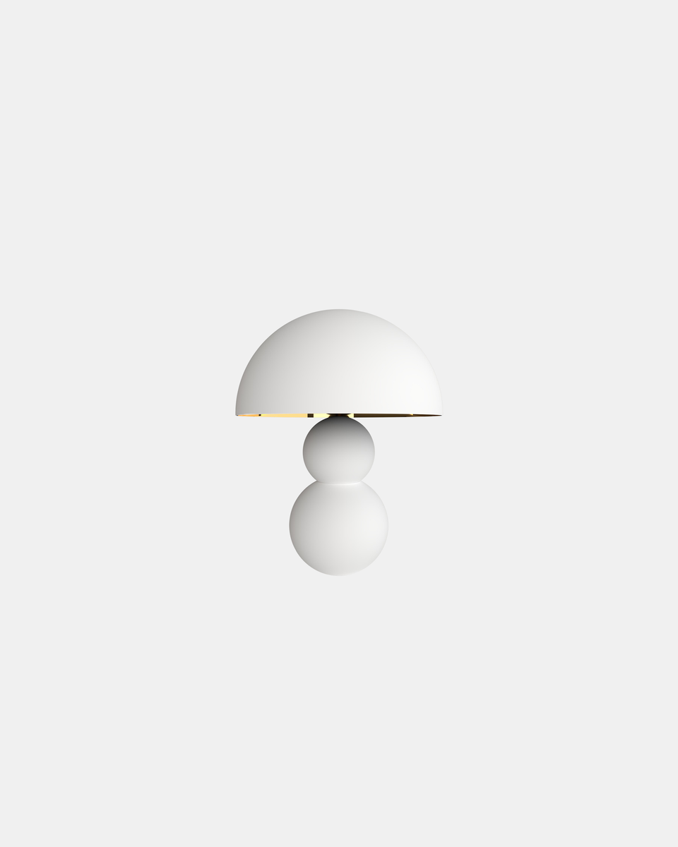 CURVES PURE WHITE TABLE LAMP