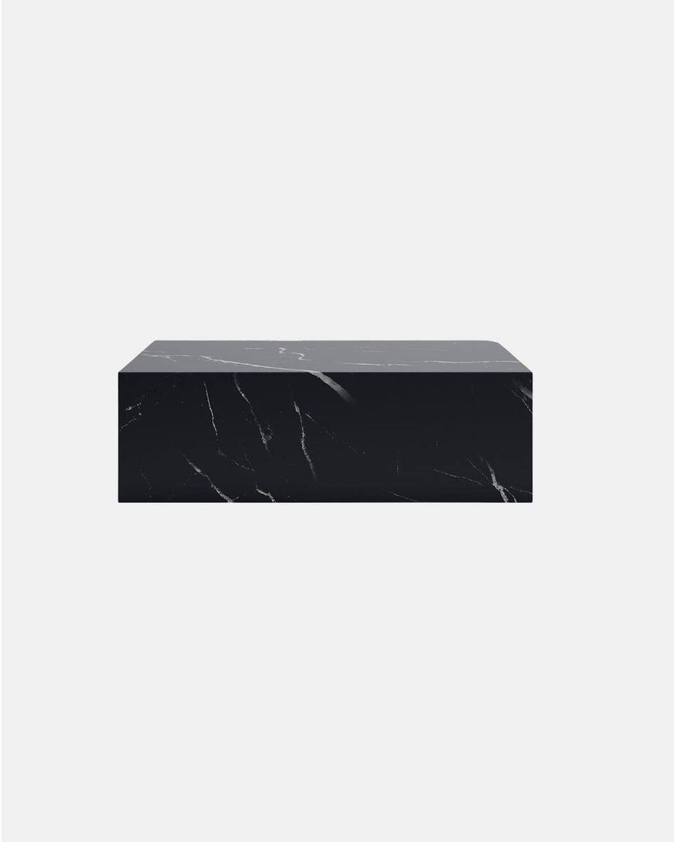 ZETA COFFEE TABLE IN NERO MARQUINA MARBLE