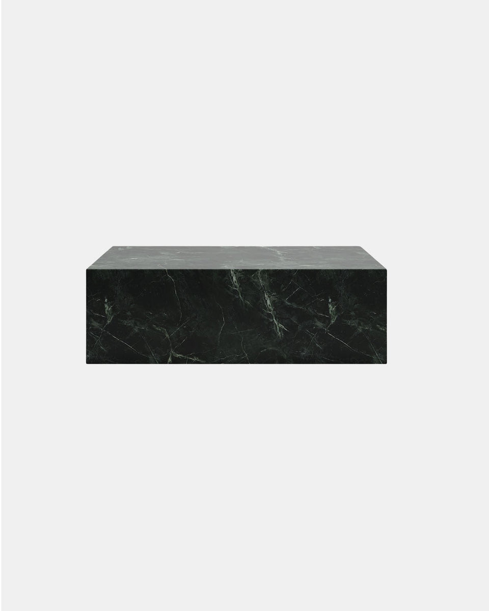 ZETA COFFEE TABLE IN VERDE MARBLE