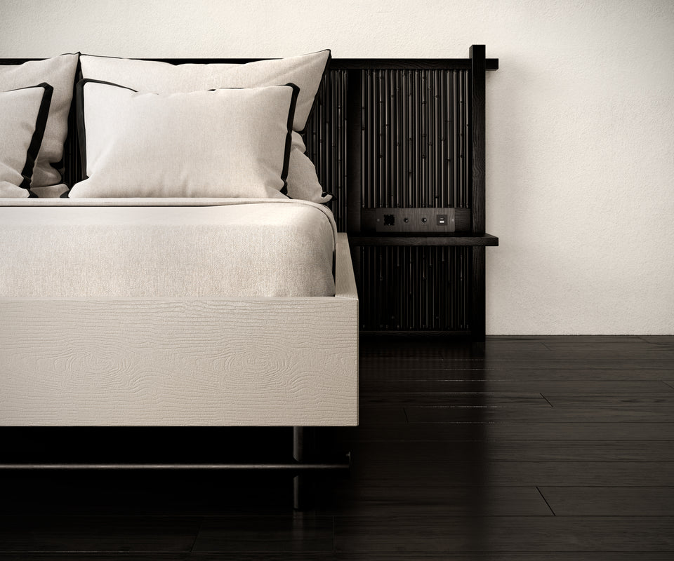 BAMBOE BLACK BAMBOO BED