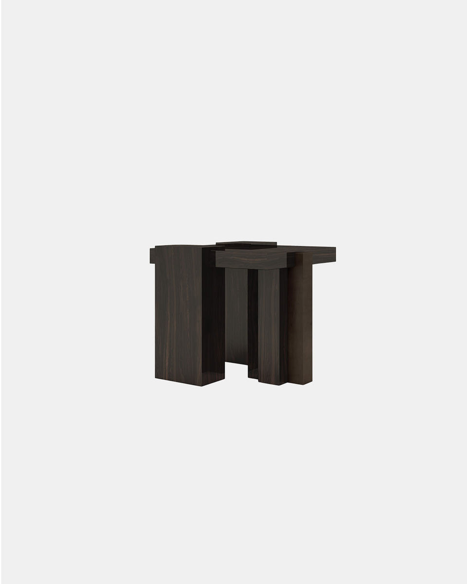 WOOD SIDE TABLE
