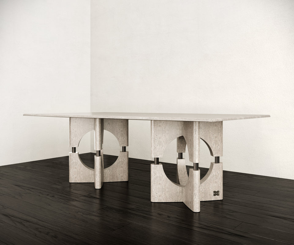 PANTHEON TRAVERTINE TABLE TYPE I