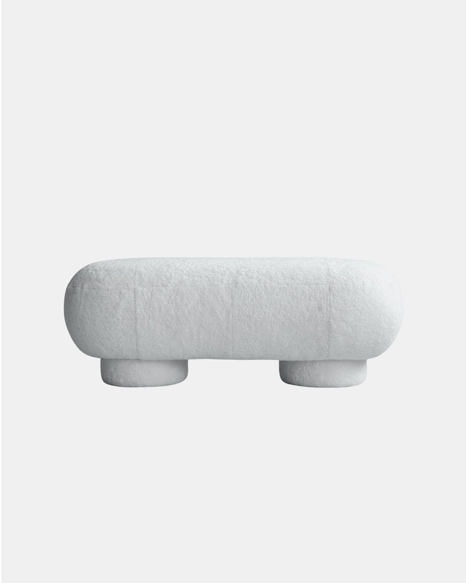 BIG FOOT SHEEPSKIN BENCH