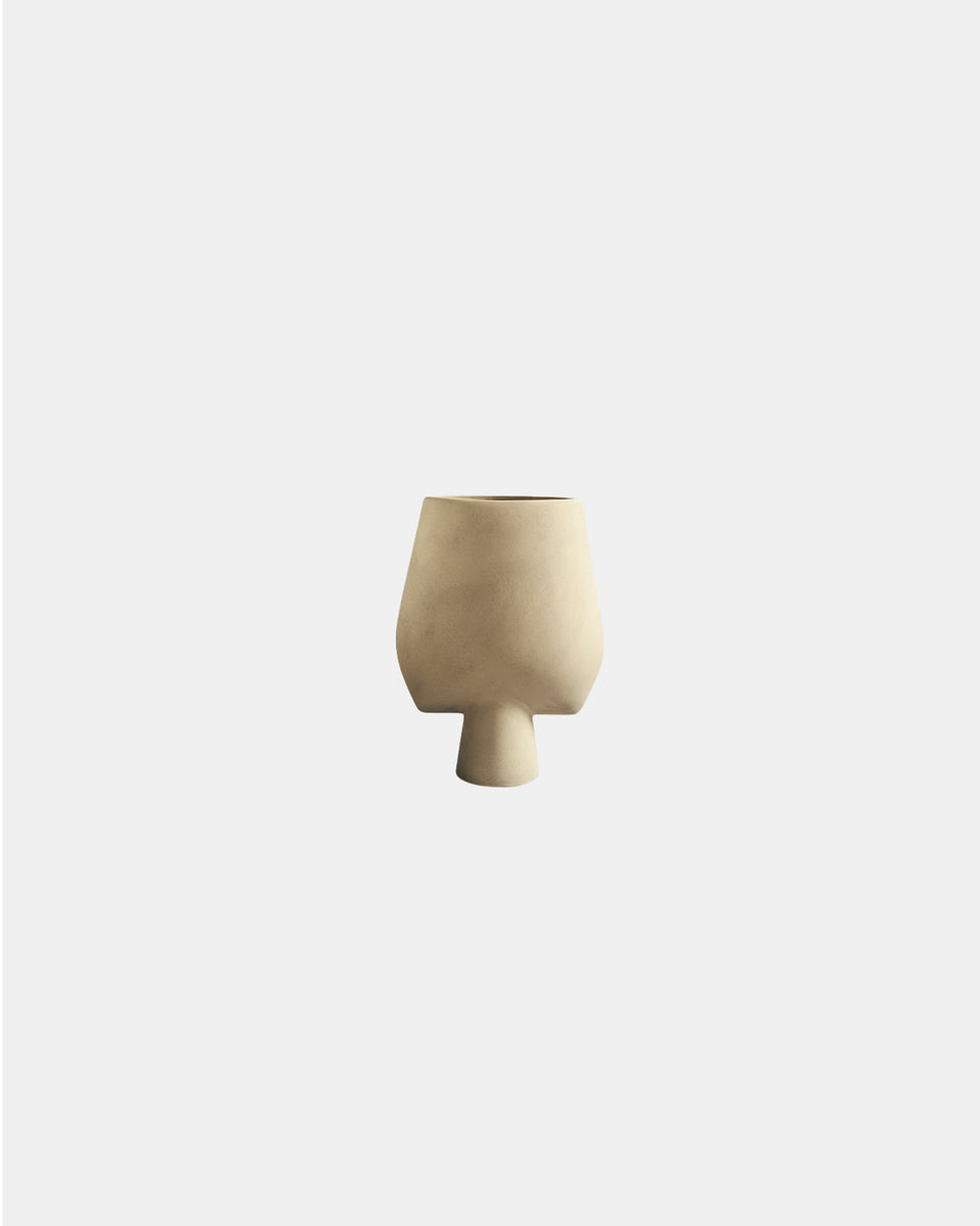 SPHERE SAND VASE SQUARE BIG