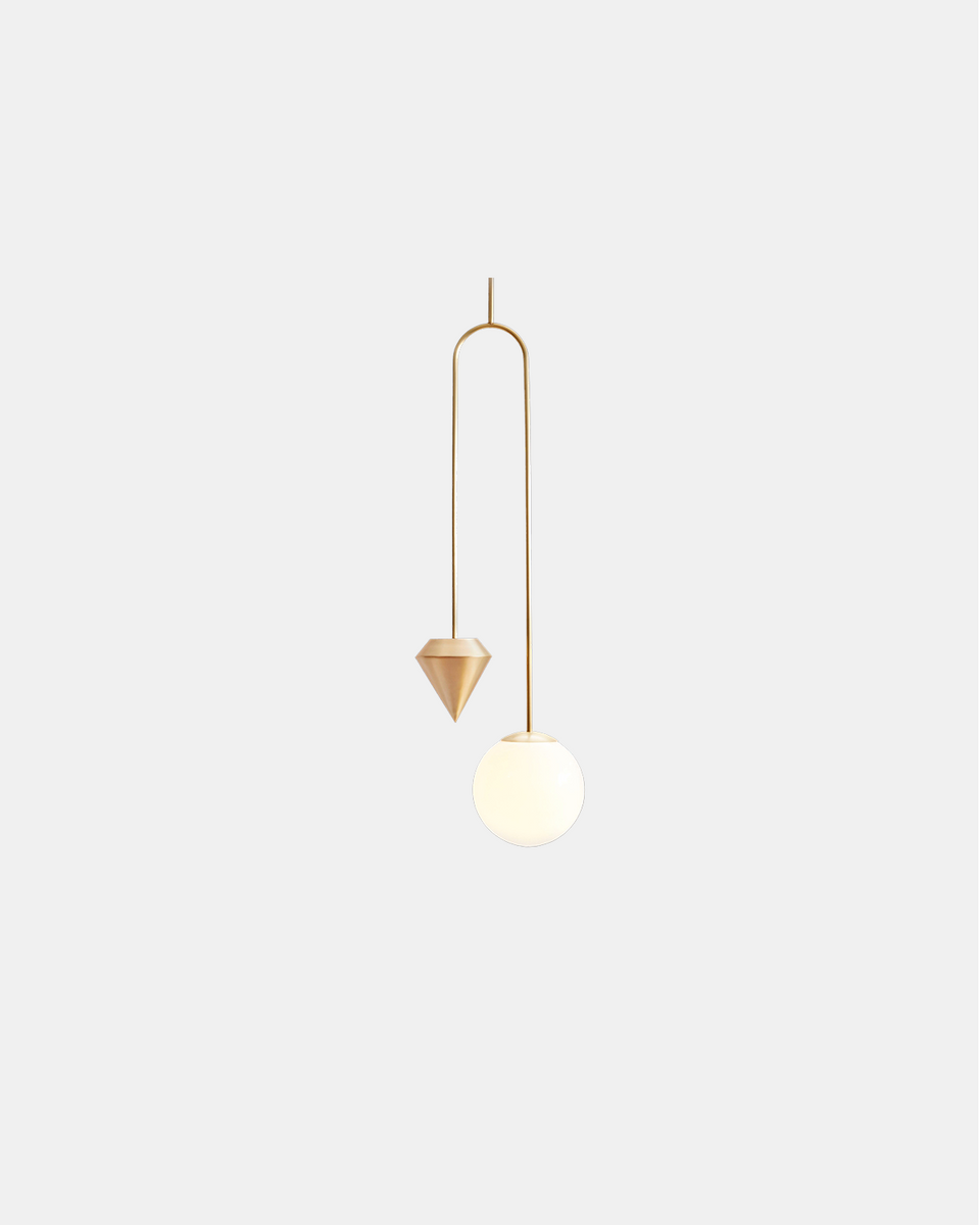 SHORT PLUMB PENDANT