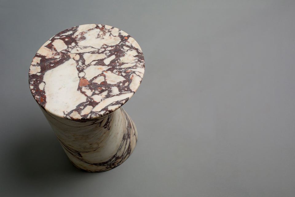 IO CALACATTA VIOLA SIDE TABLE