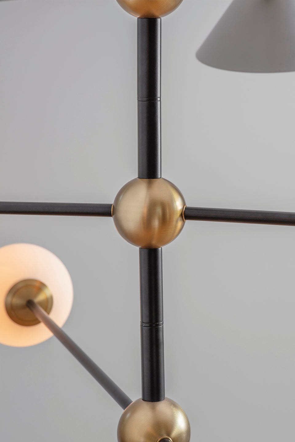 BALL AND SHADE PENDANT LIGHT