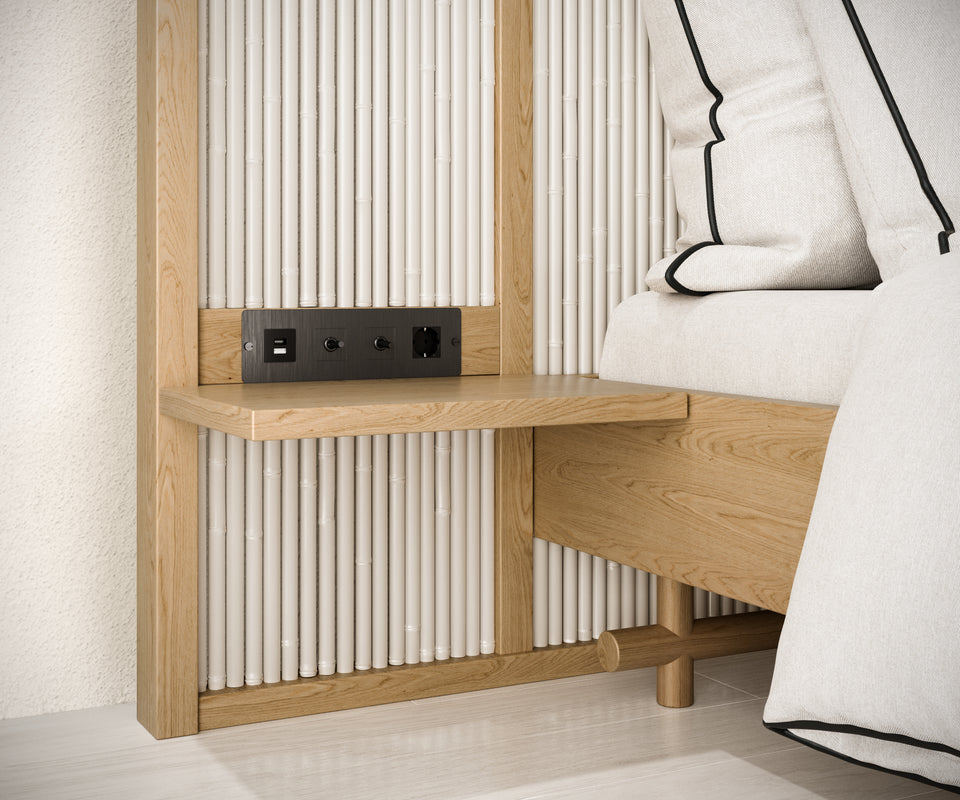 BAMBOE SAND BAMBOO BED
