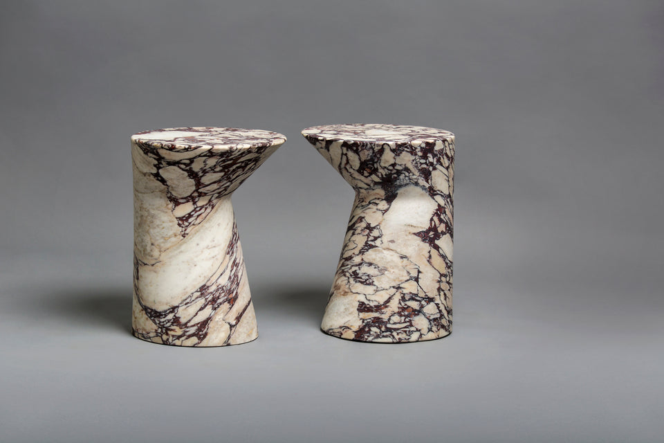 IO CALACATTA VIOLA SIDE TABLE