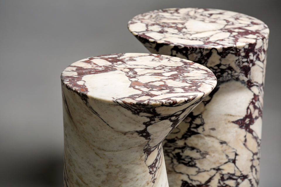 IO CALACATTA VIOLA SIDE TABLE