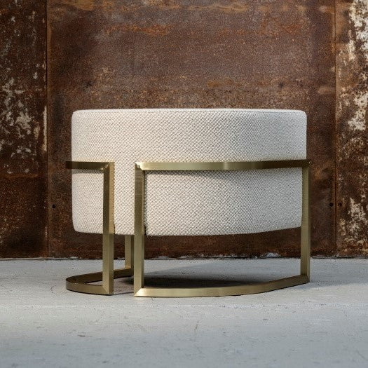 JULIUS BRASS ARMCHAIR