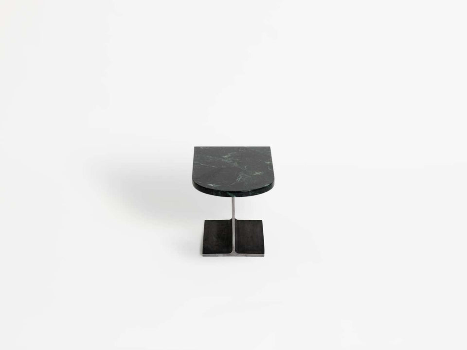 RISO GREEN MARBLE SIDE TABLE