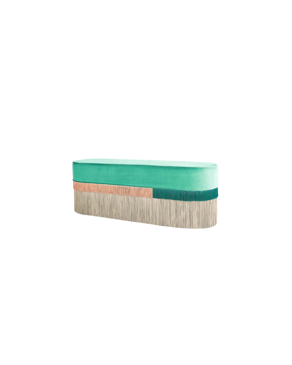 MINT COUTURE GEOMETRIC LINE BENCH