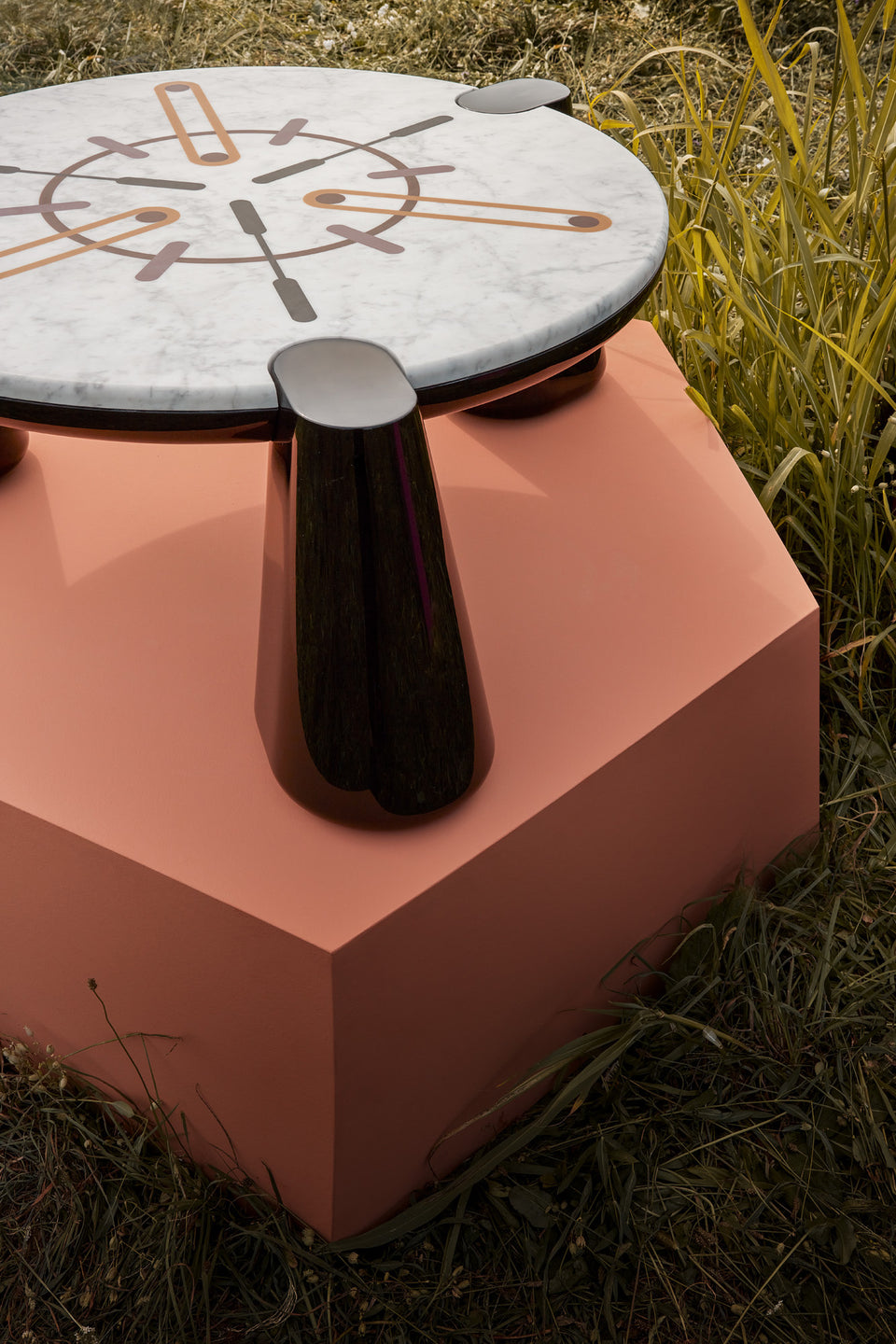 NUCLIDE RESIN COFFEE TABLE