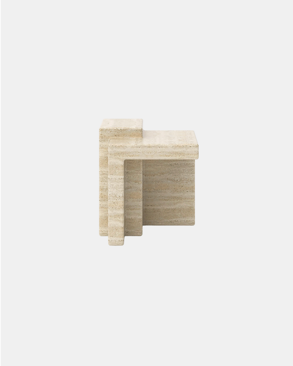TRAVERTINE CHIL Nº1 STOOL