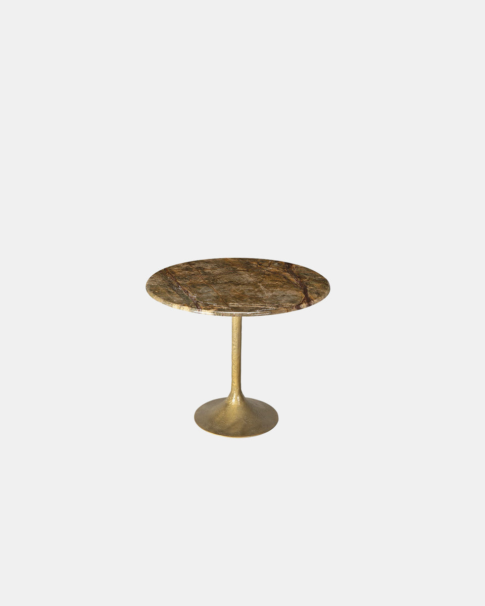 ETNA GILDED ALUMINIUM BAR TABLE