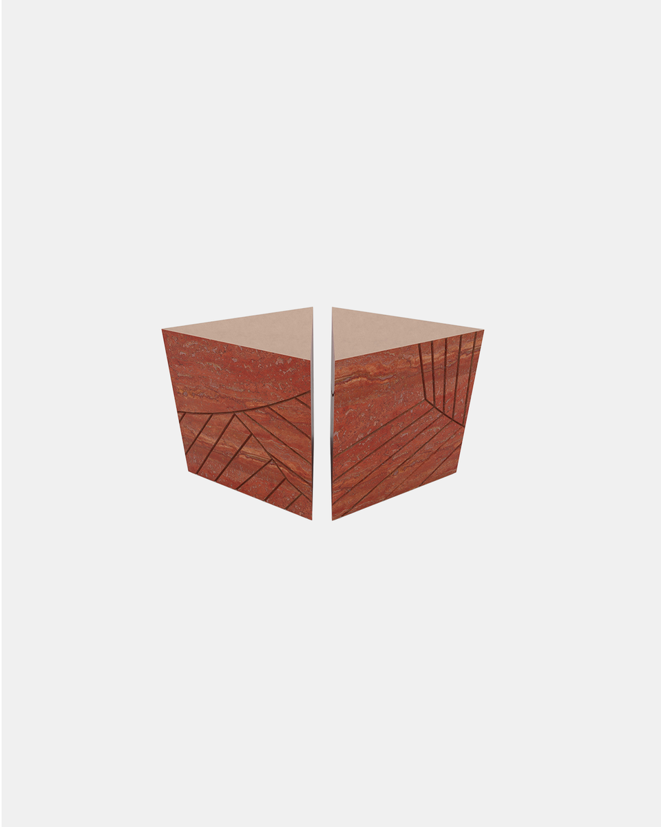 FOGLIE TRAVERTINE RED T60, T60