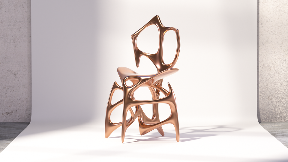 BRASS CHAIR