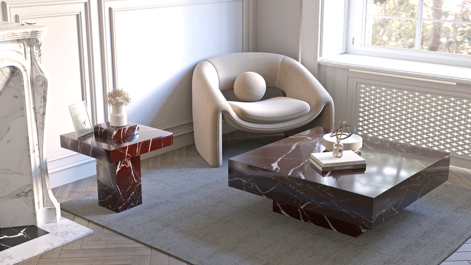 DOLCE ROSSO LEVANTO SIDE TABLE