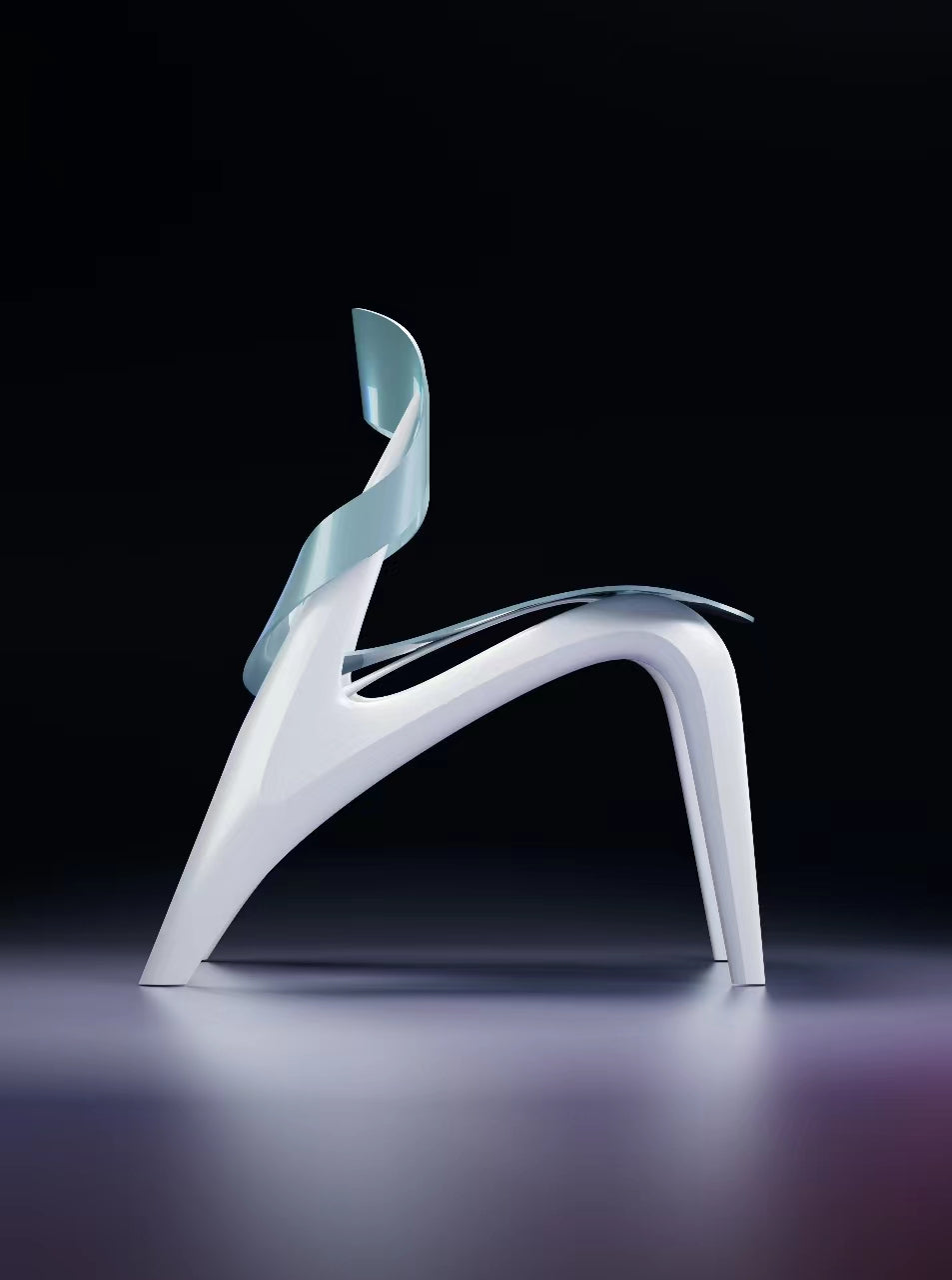 WAVE BLUE CHAIR