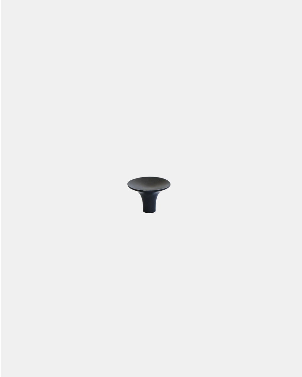 SET OF 2 HIHAT KNOBS MINI IN BURNED BLACK