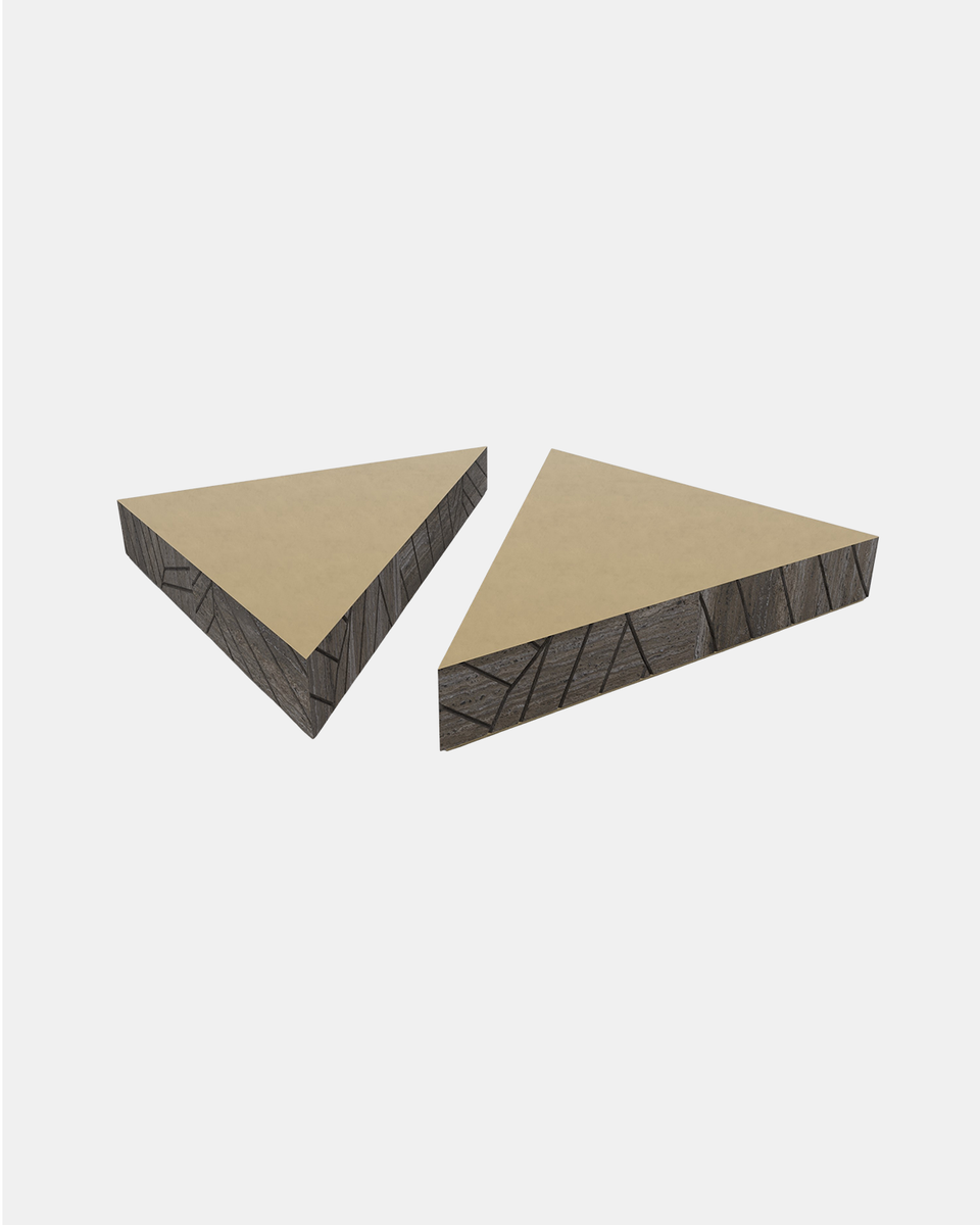 FOGLIE TRAVERTINE TITANIUM AND GOLD T15 - 170x X 120 ,T15 - 170 X 120