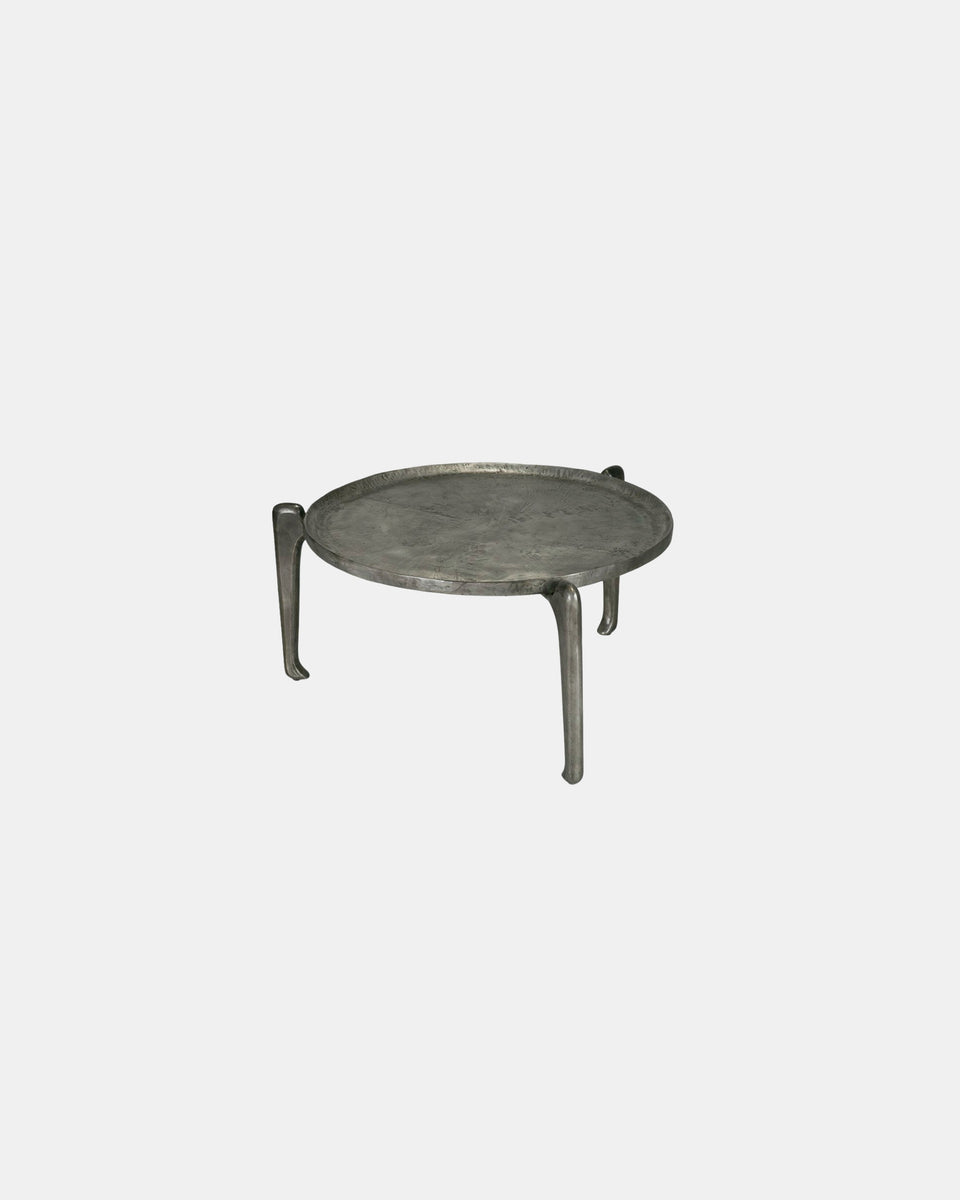MANTIDA I ALUMINIUM ROUND COCKTAIL TABLE