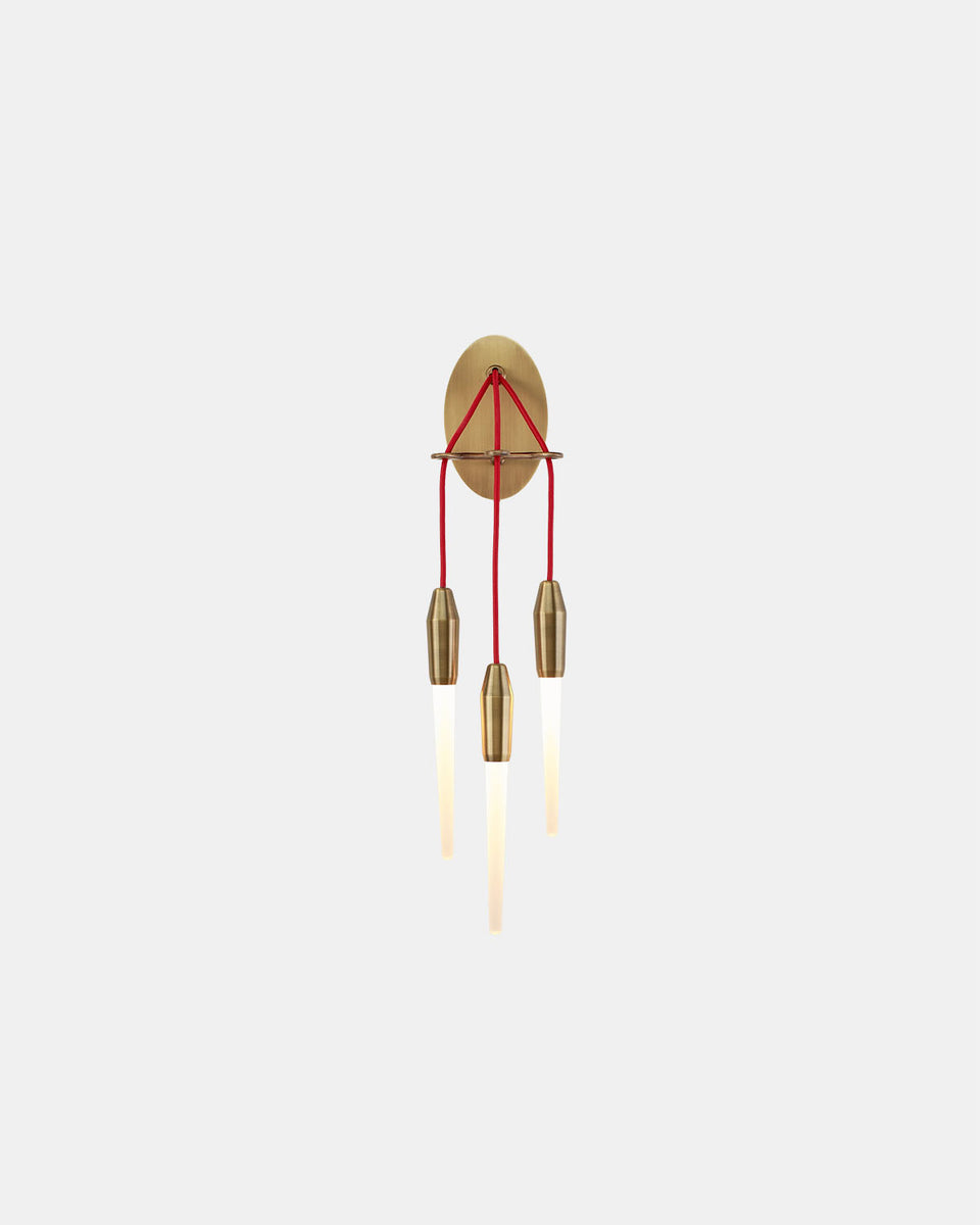 ICICLE TRIPLE SCONCE