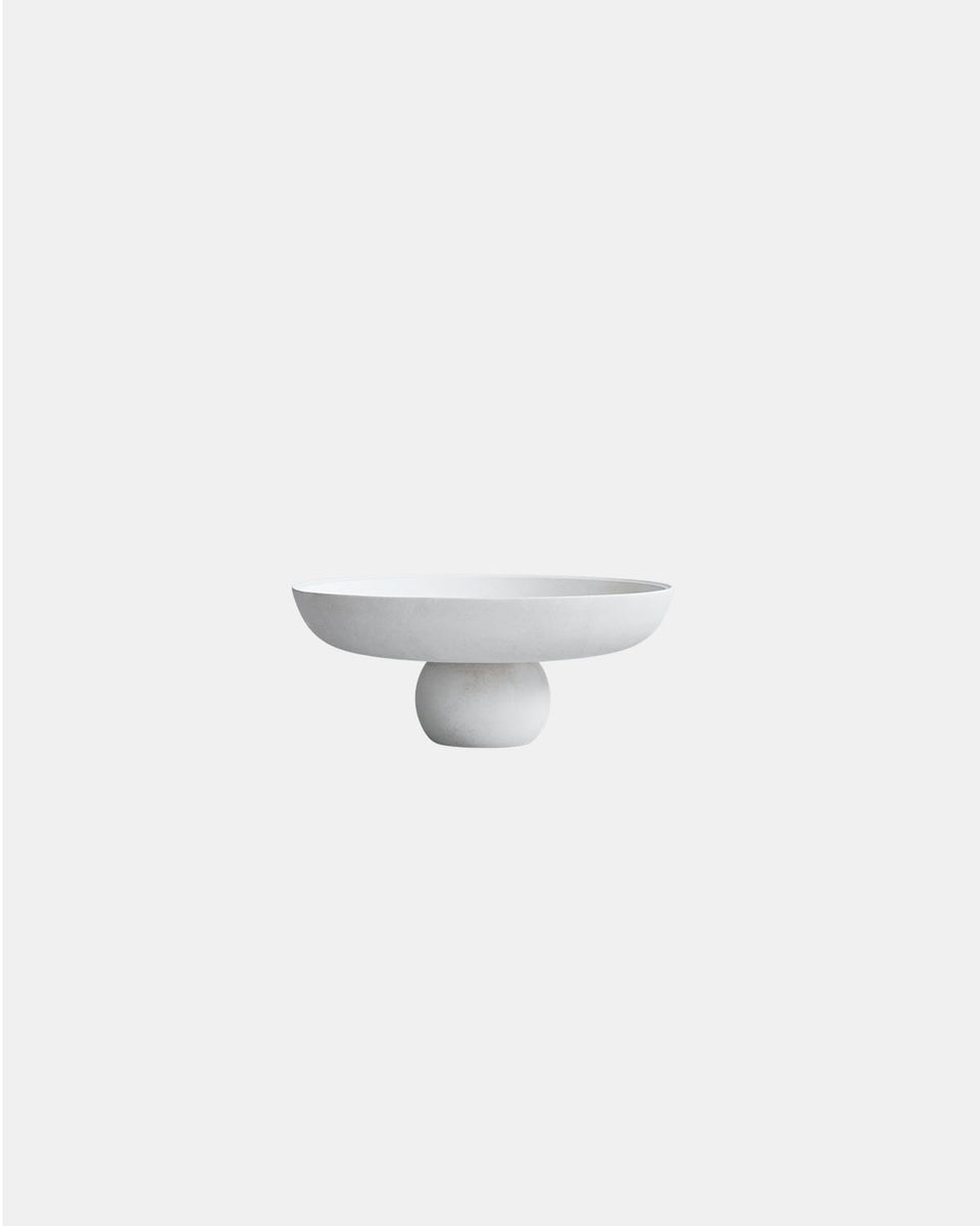 BABURU BONE WHITE BOWL MEDIO