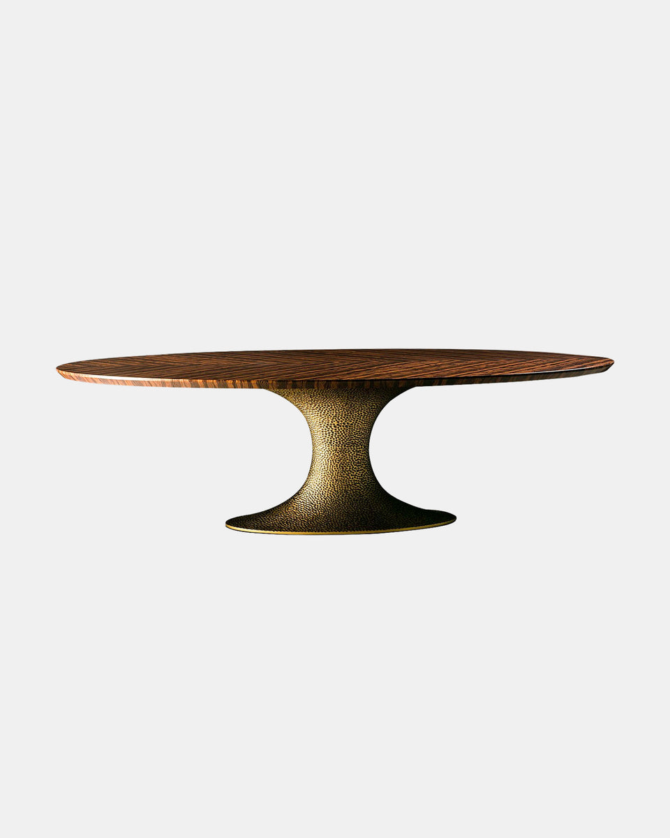 INES OVAL DINING TABLE
