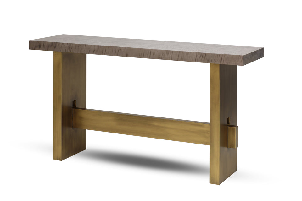 GEOMETRY BRONZE CONSOLE