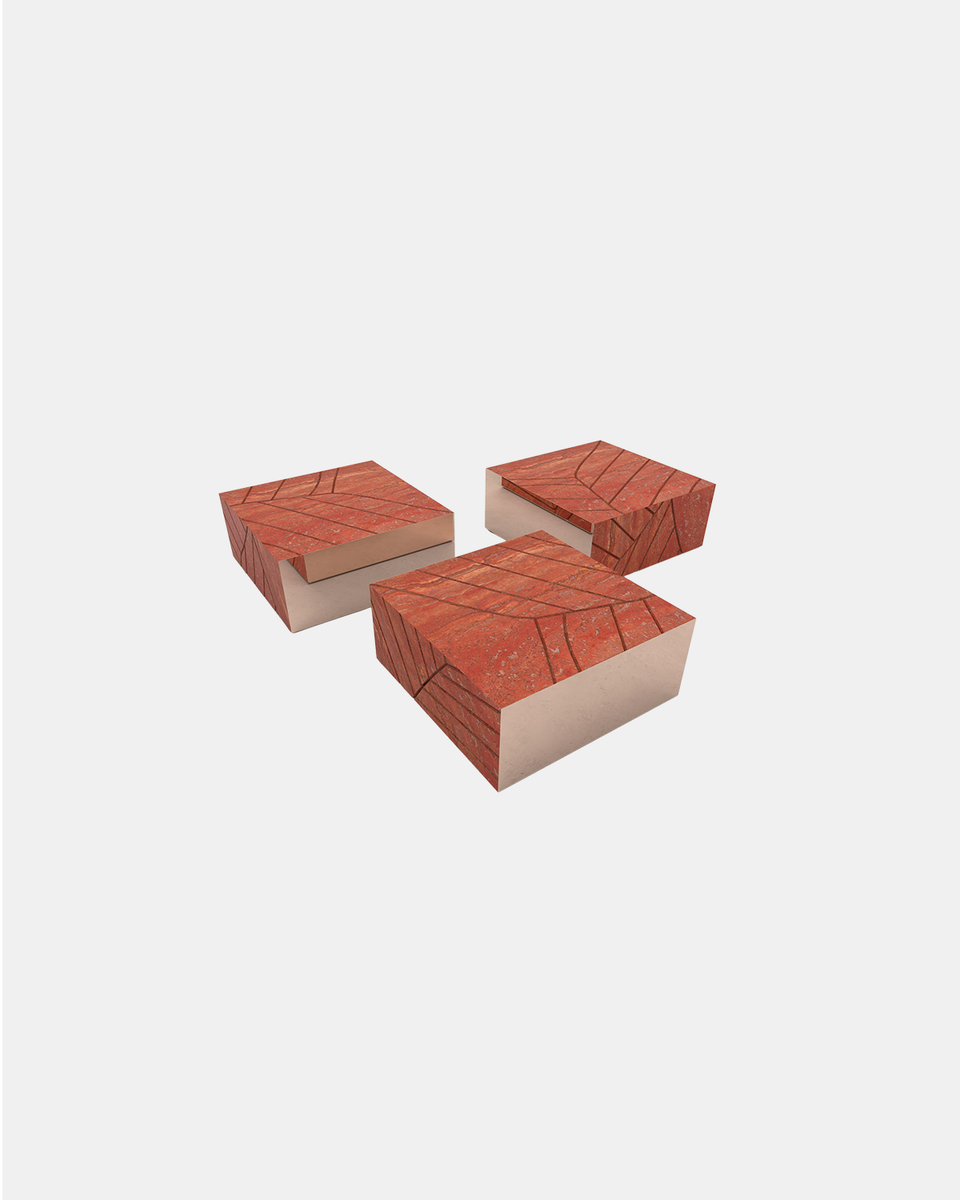 FOGLIE TRAVERTINE RED S25, S25, S25