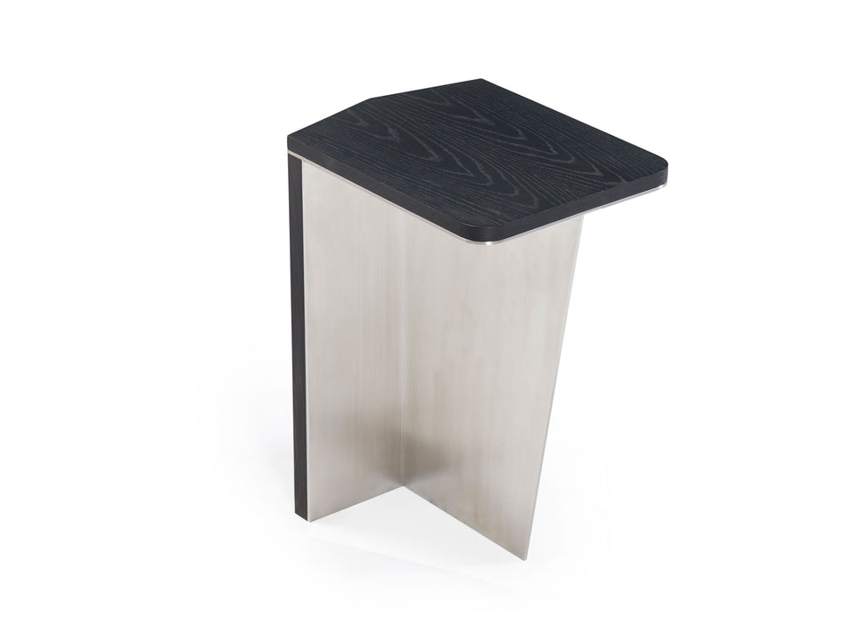AEGIALIA STAINLESS STEEL SIDE TABLE
