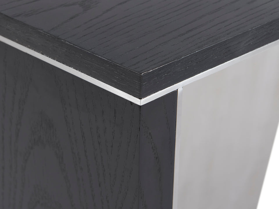 AEGIALIA STAINLESS STEEL SIDE TABLE