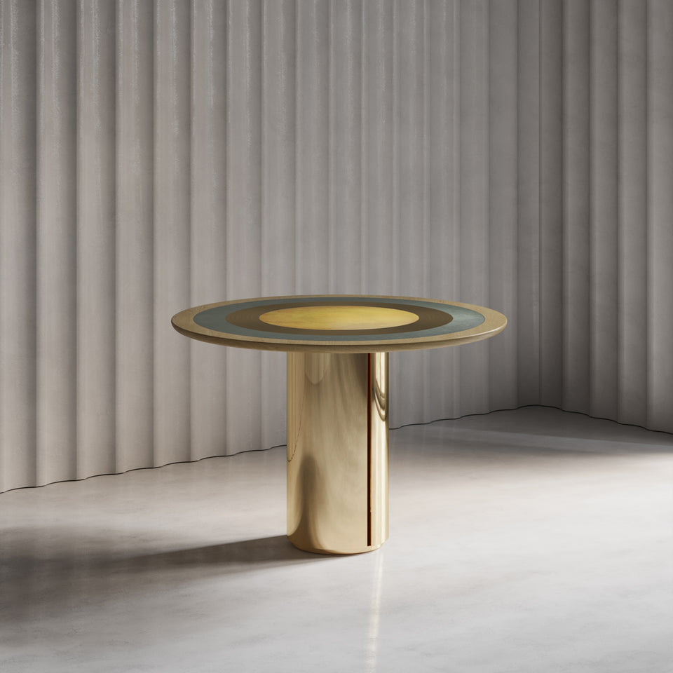Carousel Gallery Table NOIR CAROUSEL DINING TABLE – FREEMAN GALLERY