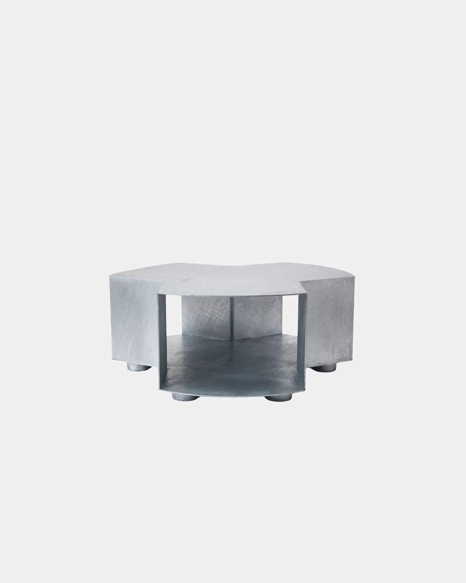 ARTEMIS GALVANIZED STEEL COFFEE TABLE