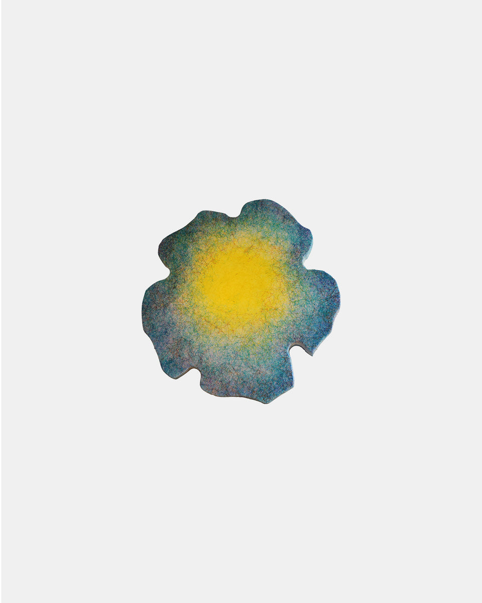 ILLUMINATED BLUE FORGET ME NOT SCONCE
