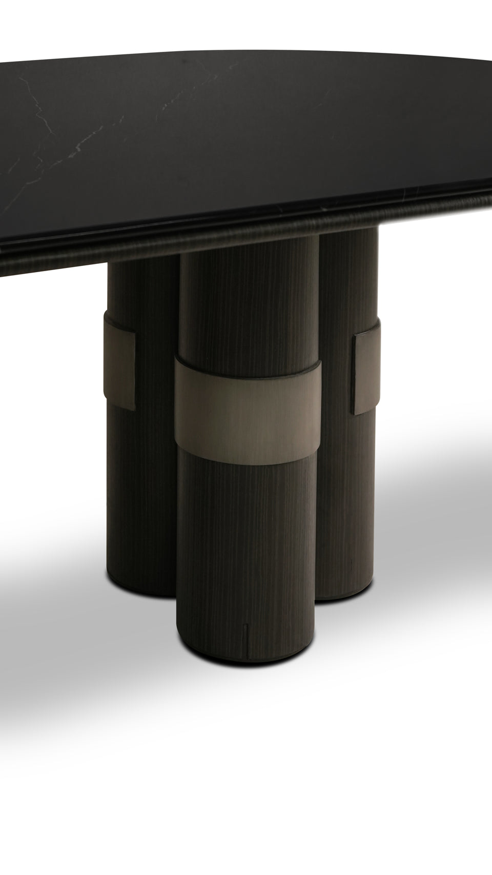 OSIRIS OVAL END DINING TABLE