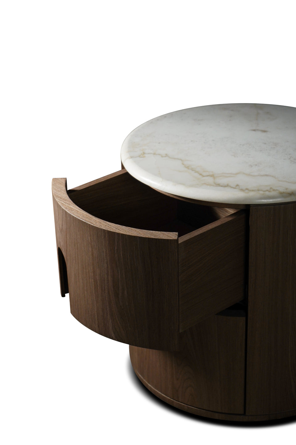 NIMES ROUND NIGHTSTAND