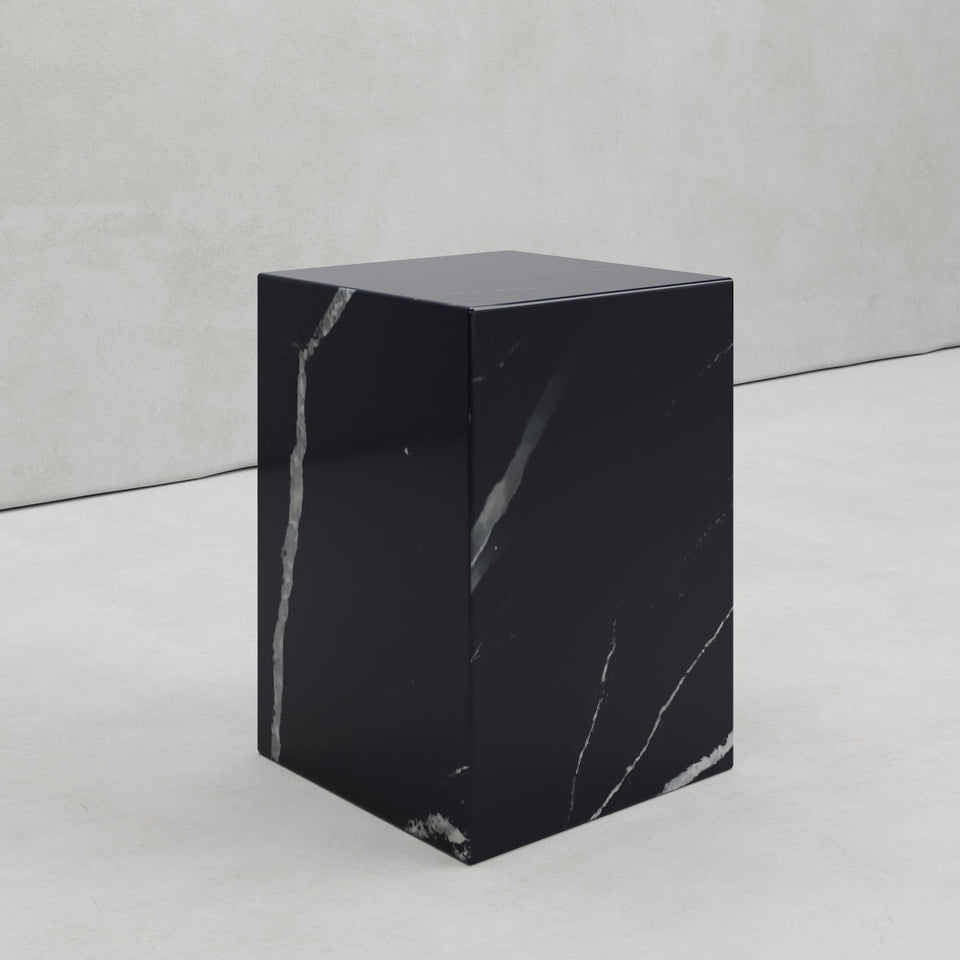 ZANDRA SIDE TABLE IN NERO MARQUINA