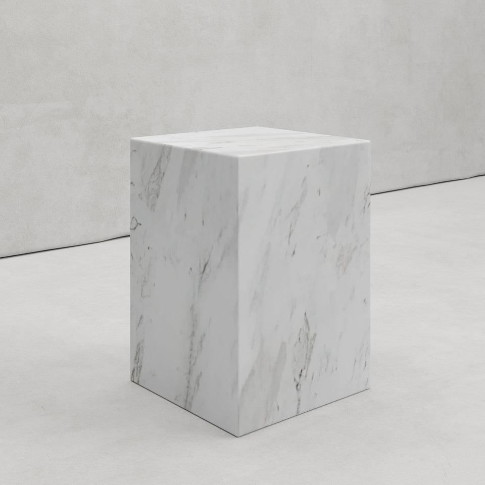 ZANDRA SIDE TABLE IN HERMES MARBLE