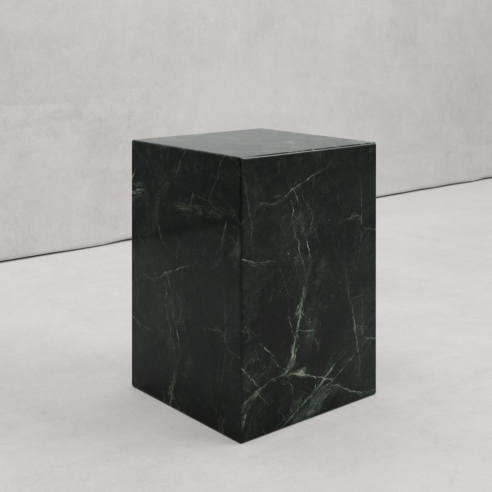 ZANDRA SIDE TABLE IN VERDE MARBLE