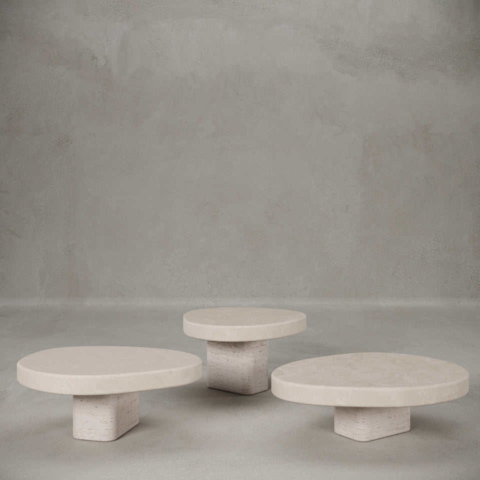 BALANCE 2.2 NATURAL LIME OCCASIONAL TABLES