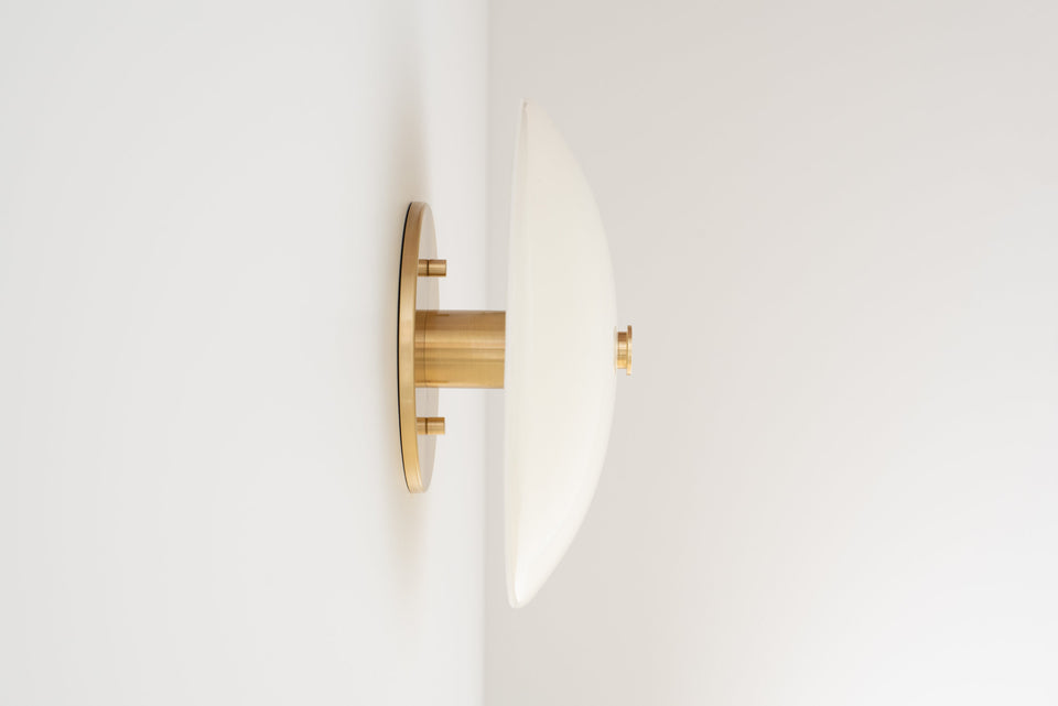 LYRA CREAM SCONCE