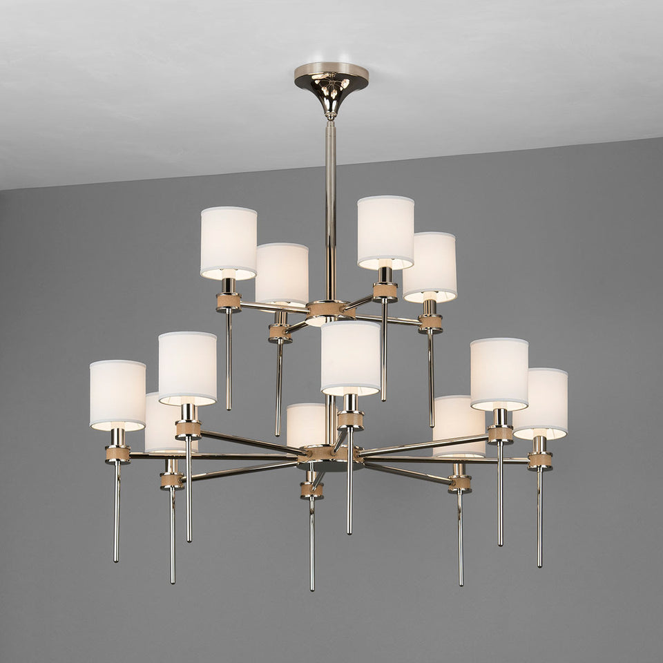TOPANGA 2 TIER CHANDELIER