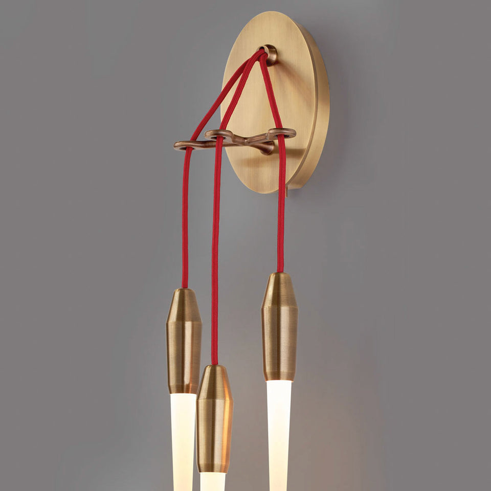 ICICLE TRIPLE SCONCE
