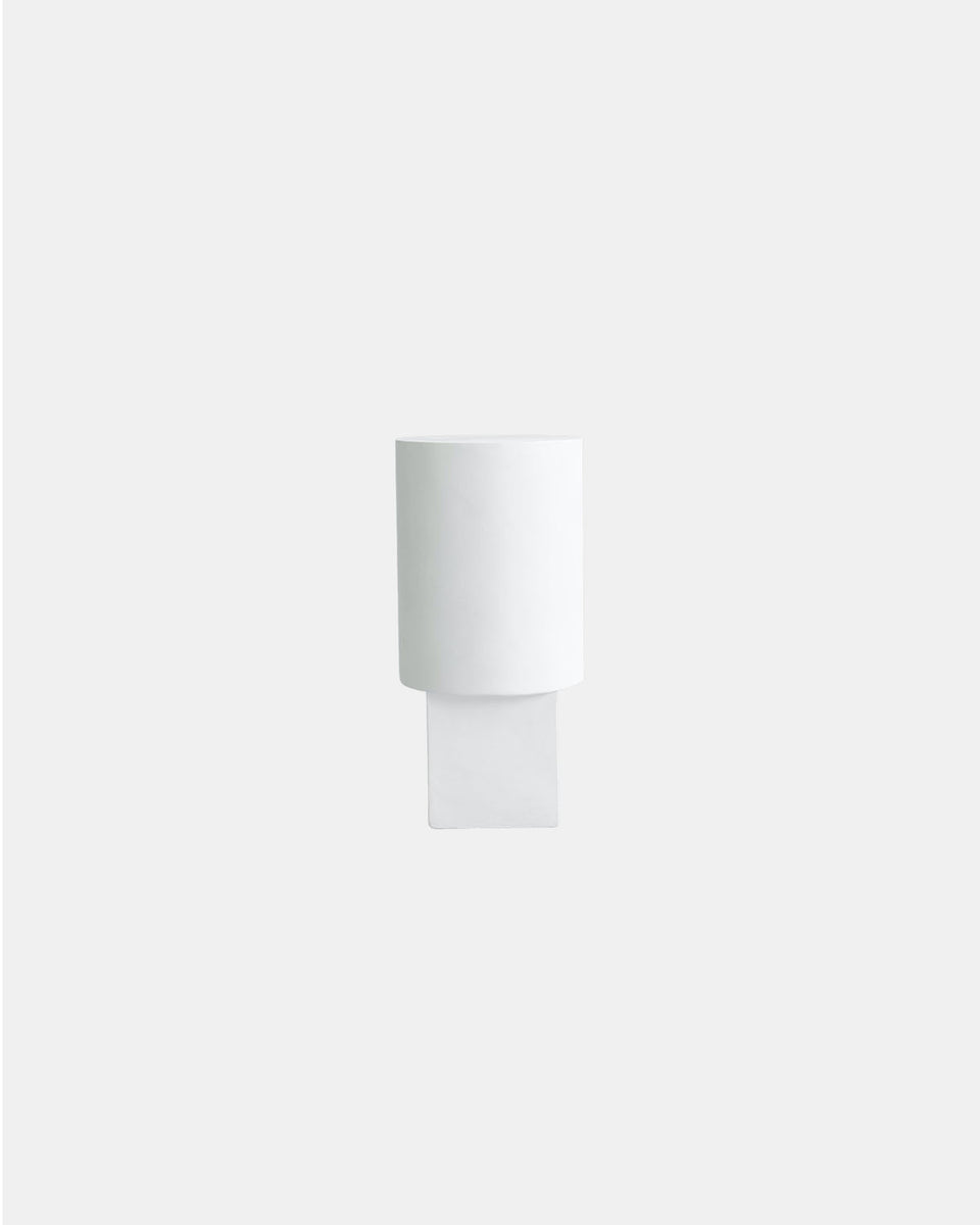 COLUMN BONE WHITE SIDE TABLE