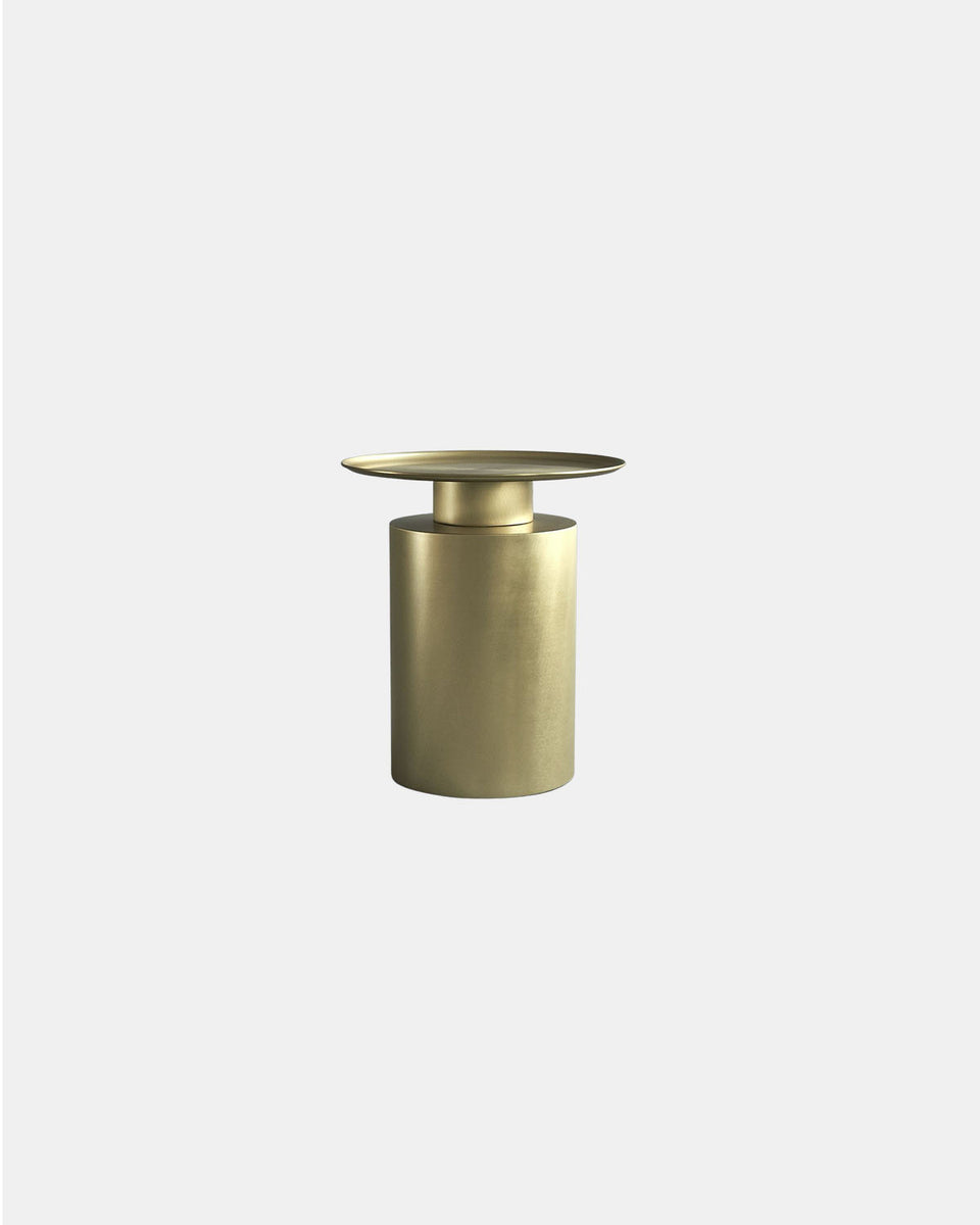 PILLAR BRASS TABLE TALL