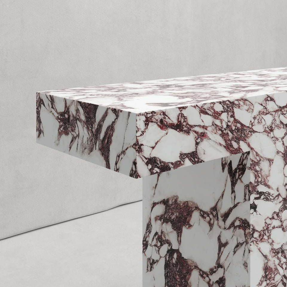 ZAYD CONSOLE IN VIOLA MARBLE