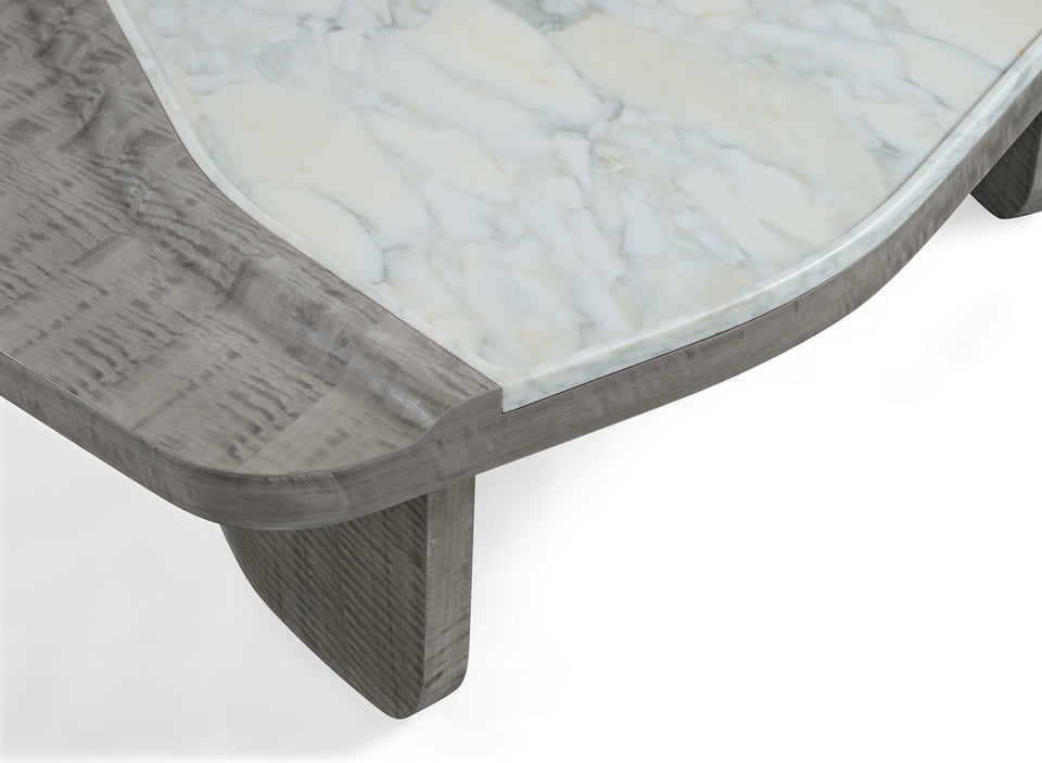 CASCADE CARRARA COFFEE TABLE